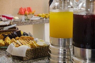 Café da manhã do Hotel Eldorado